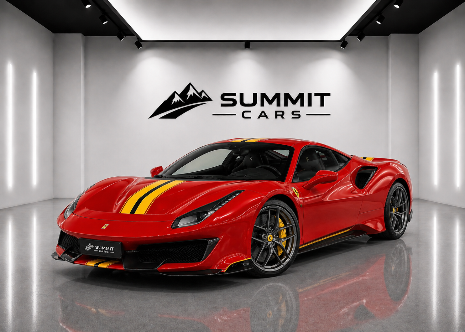 Ferrari 488 Pista vue de face