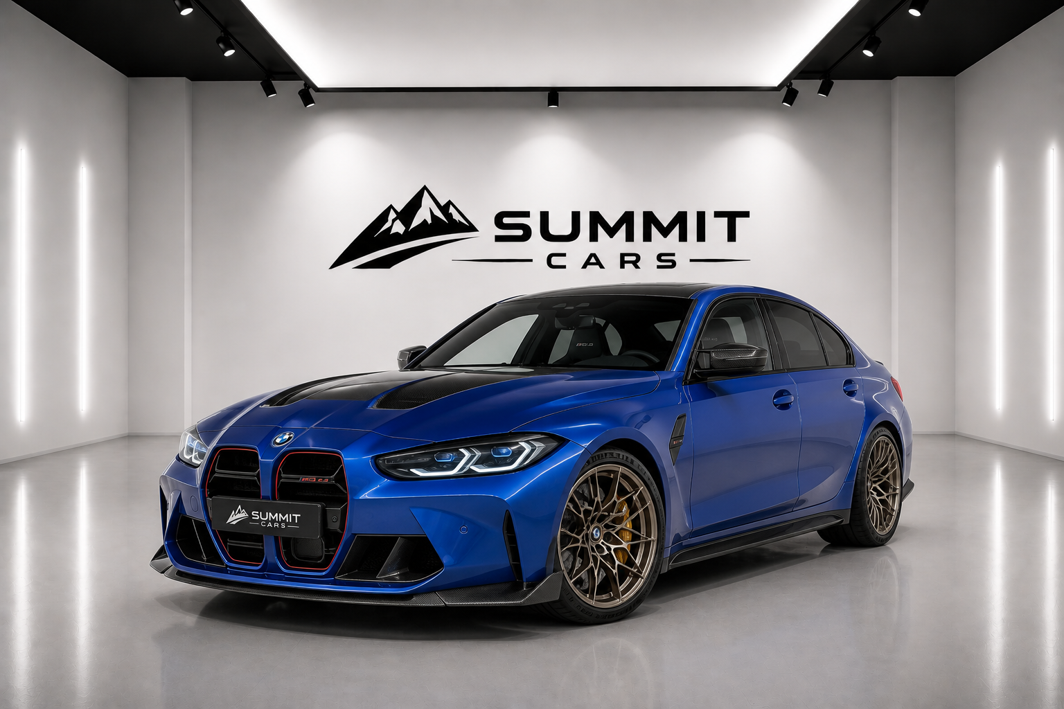 BMW M3 CS vue de face