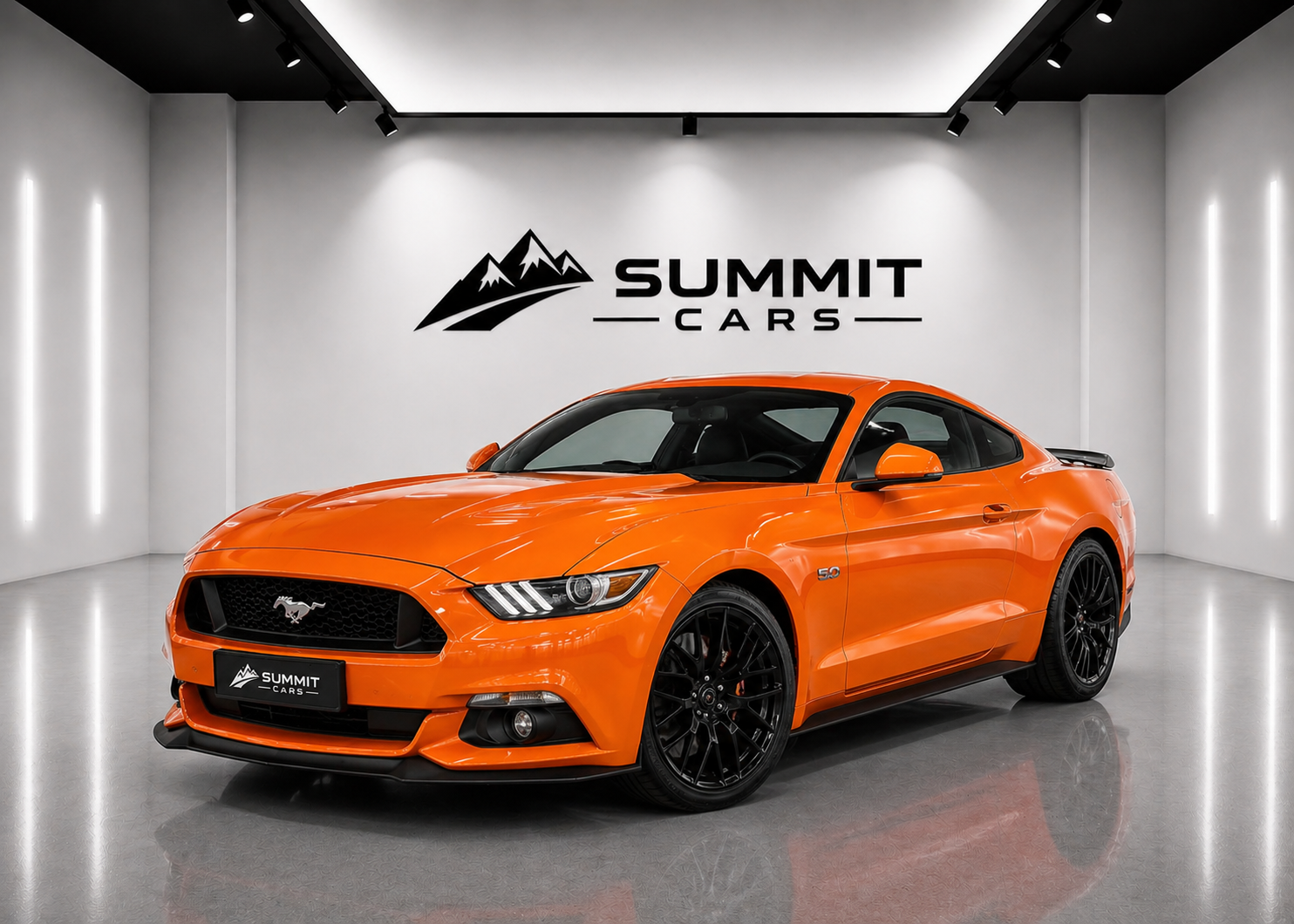 Ford Mustang GT vue de face